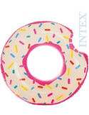 INTEX Kruh plavací donut růžový 107cm nafukovací dětské kolo do vody 56265