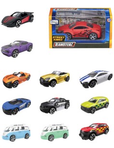 Teamsterz auto kovové Street Kingz 10cm různé druhy volný chod v krabici