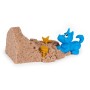 SPIN MASTER Kinetic Sand pejsek v boudě herní set kinetický písek 4 druhy