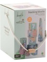 JOUECO DŘEVO Kostky baby stohovací zvířátka a čísla 10ks *DŘEVĚNÉ HRAČKY*