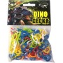 PROFIBABY Céčka dino barevná retro set 150ks v sáčku plast
