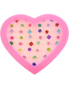 Prstýnek s kamínkem dětská bižuterie různé druhy a barvy