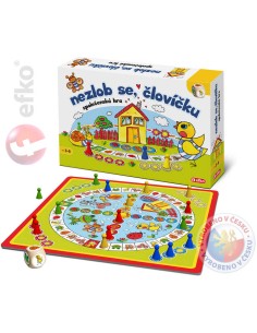 EFKO Hra ČLOVÍČKU NEZLOB SE *SPOLEČENSKÉ HRY*