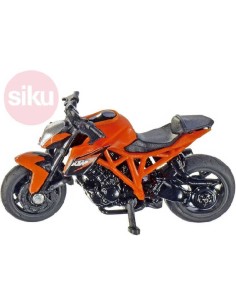 SIKU Motorka oranžová KTM 1290 Super Duke model kov 1384
