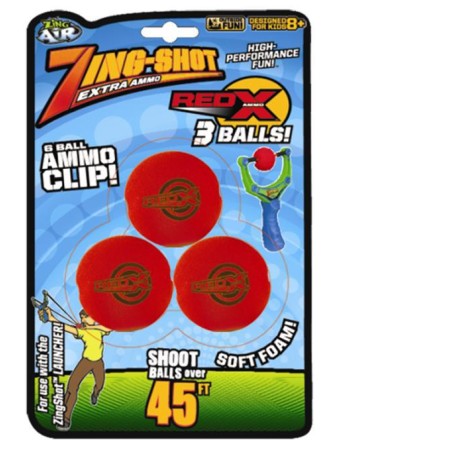 EpLine Zing Shot Red X Power ball míčky pro prakostřel