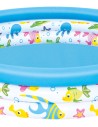 BESTWAY Bazén dětský nafukovací 3 komory korál 122x25cm kulatý 51009