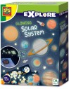 SES CREATIVE Explore Svítící planety dekorace nálepky svítící ve tmě