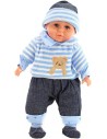 Panenka 30cm miminko chlapeček v pyžámku měkké tělíčko v sáčku
