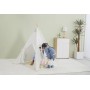 VIGA PolarB Stan dětský 122x150x122cm indiánské teepee s oknem dřevo/plátno
