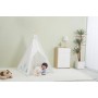 VIGA PolarB Stan dětský 122x150x122cm indiánské teepee s oknem dřevo/plátno