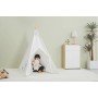 VIGA PolarB Stan dětský 122x150x122cm indiánské teepee s oknem dřevo/plátno