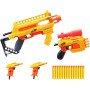 HASBRO NERF Alpha Strike velký žlutý herní set 4 dětské blastery + 20 šipek