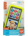 FISHER PRICE Pejskův baby chytrý telefon naučný na baterie Světlo Zvuk
