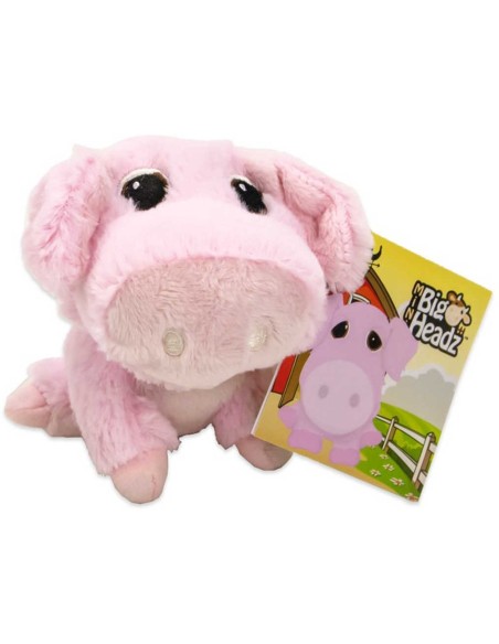 PLYŠ Prasátko Big Headz 11cm *PLYŠOVÉ HRAČKY*