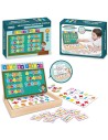Puzzle edukační magnetické Číslice učíme se počítat v dřevěném boxu