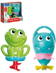 CLEMENTONI Baby zábavná zvířátka 2ks do vany do vody pro miminko