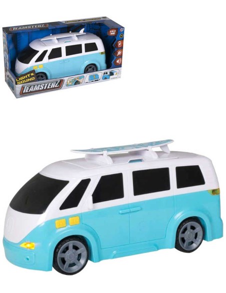 Teamsterz auto karavan 35cm na baterie Světlo Zvuk plast