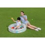 BESTWAY Set baby bazén kruhový nafukovací 91cm se soft míčky 50ks 2 barvy 51141
