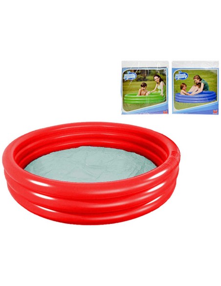 BESTWAY Bazén nafukovací 122 x 25 cm 3 komory 3 barvy