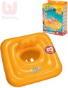 BESTWAY Baby sedátko nafukovací 76x76cm kruh s křížem do vody