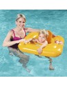 BESTWAY Baby sedátko nafukovací 76x76cm kruh s křížem do vody