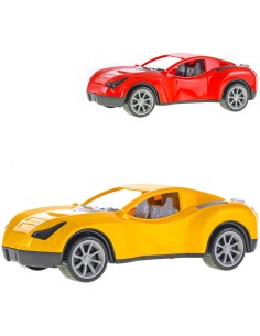 Auto sportovní plastové 38cm volný chod 2 barvy
