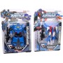 Auto / letadlo robot s transformací 13cm transrobot měnící se 4 druhy plast