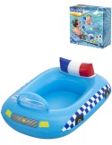 BESTWAY Člun nafukovací auto policie 97x74cm do vody na baterie Zvuk 34153