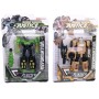 Auto / letadlo robot s transformací 13cm transrobot měnící se 4 druhy plast