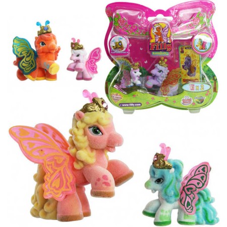 EP Line Filly Stars Glitter rodinka set 2 koníci + 2 karty a letáček v sáčku