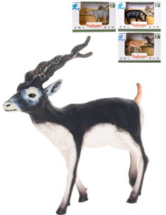 Zvířátko Safari Zoolandia plast 4 druhy v krabici