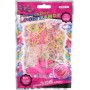 UDĚLEJ SI NÁRAMEK Gumičky LOOM BANDS 200ks set s doplňky strakaté