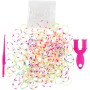UDĚLEJ SI NÁRAMEK Gumičky LOOM BANDS 200ks set s doplňky strakaté