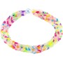 UDĚLEJ SI NÁRAMEK Gumičky LOOM BANDS 200ks set s doplňky strakaté