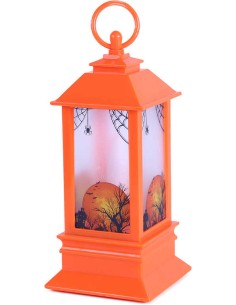 Lampa plastová na Halloween dekorace lucerna na baterie Světlo