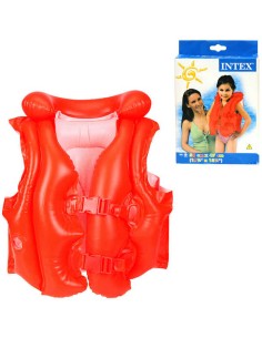 INTEX Vesta plavací nafukovací červená 3 - 6 let - plavací