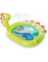INTEX Bazén baby dětský dinosaurus 119x109x66cm s fontánkou 58437