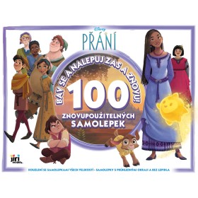 JIRI MODELS Album samolepky Disney Přání Bav se a nalepuj zas a znovu!