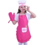 KARNEVAL Šaty Kuchařka (110-150cm) 4-10 let set s náčiním *KOSTÝM*