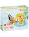 INTEX Bazének baby Tropický ostrov 119x109x66cm se stříškou 58417