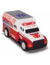 DICKIE Auto bílá ambulance sanitka set s nosítky na baterie Světlo Zvuk