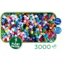 SES CREATIVE Zažehlovací korálky Green Beedz set 3000ks barevný mix Eco