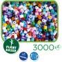 SES CREATIVE Zažehlovací korálky Green Beedz set 3000ks barevný mix Eco
