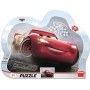 DINO Puzzle obrysové deskové 25 dílků Blesk McQueen Auta 3 (Cars) 30x23cm