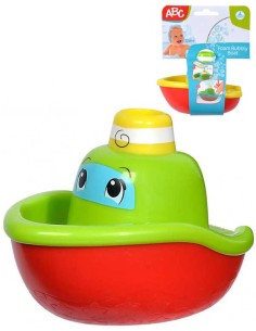 SIMBA Baby lodička s bublinkami do vany parník 11cm do vody 2 barvy