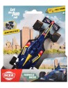 DICKIE Auto formule natahovací na šňůrku 14cm závodnička 3 barvy plast