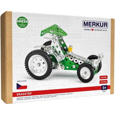 MERKUR 052 Buggy Dragster 137 dílků *KOVOVÁ STAVEBNICE*