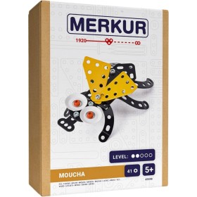 MERKUR F023 Broučci: Moucha 41 dílků *KOVOVÁ STAVEBNICE*
