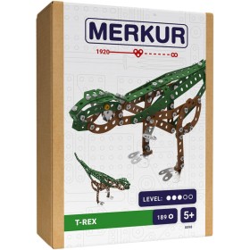 MERKUR F009 Dinosauři: T-Rex 189 dílků *KOVOVÁ STAVEBNICE*