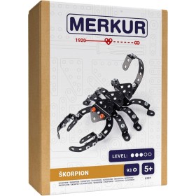 MERKUR F019 Broučci: Škorpion 93 dílků *KOVOVÁ STAVEBNICE*